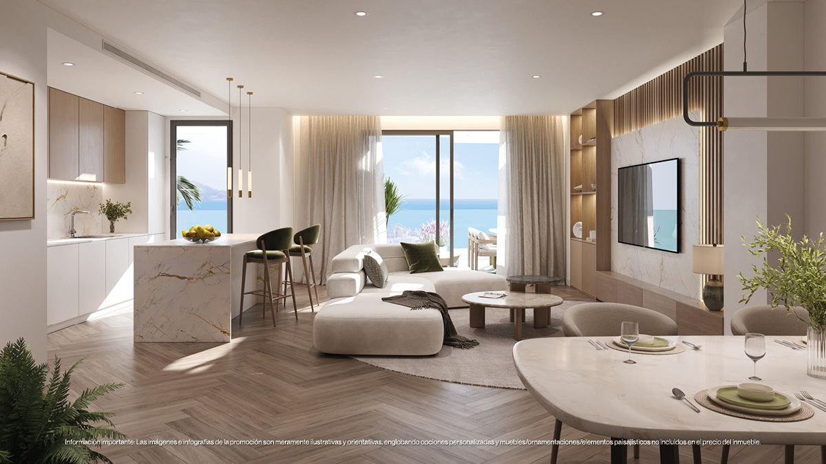 Nové apartmány u moře na Costa del Sol