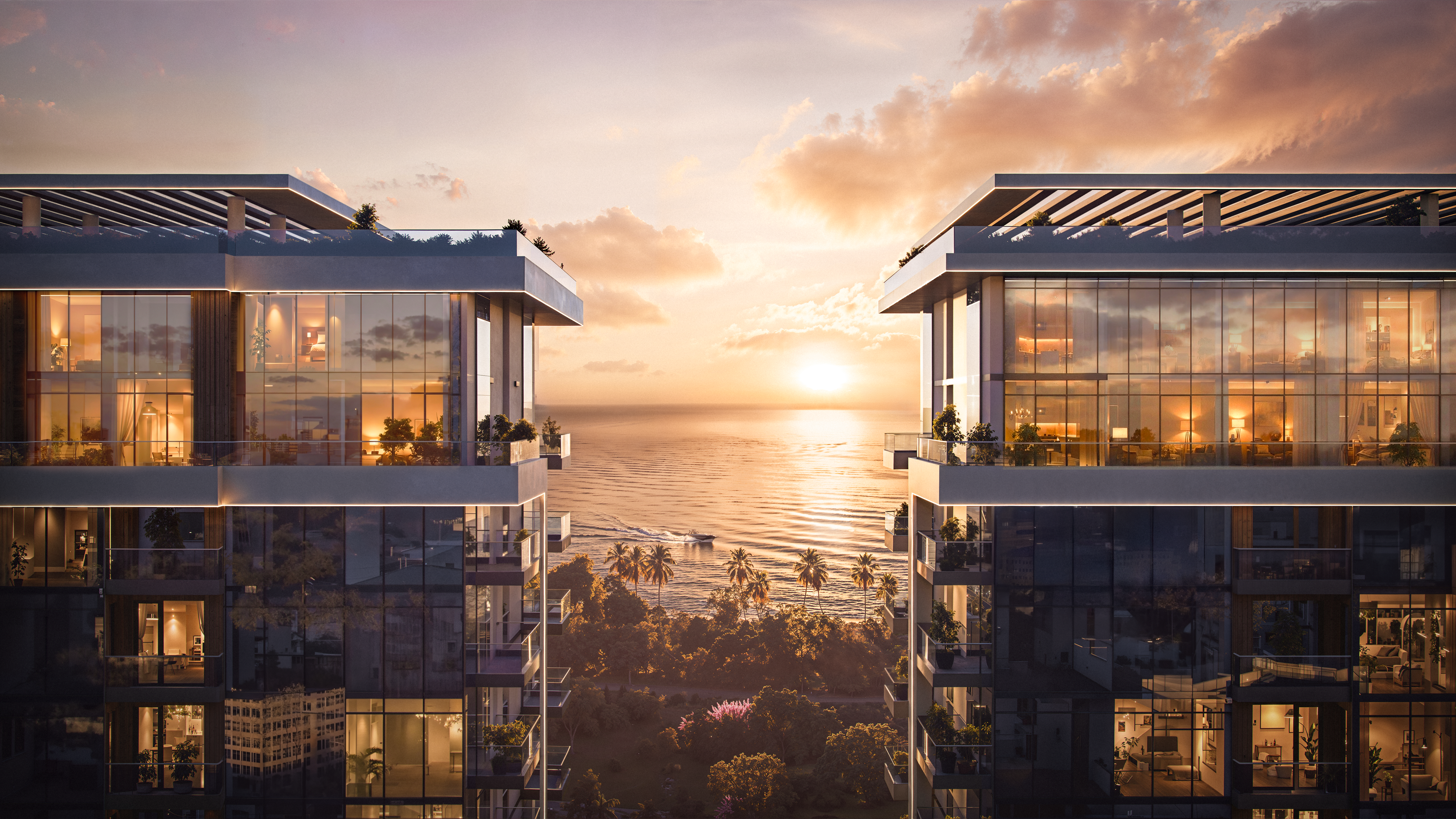Residence v Batumi – Luxusní apartmán s výhledem na moře